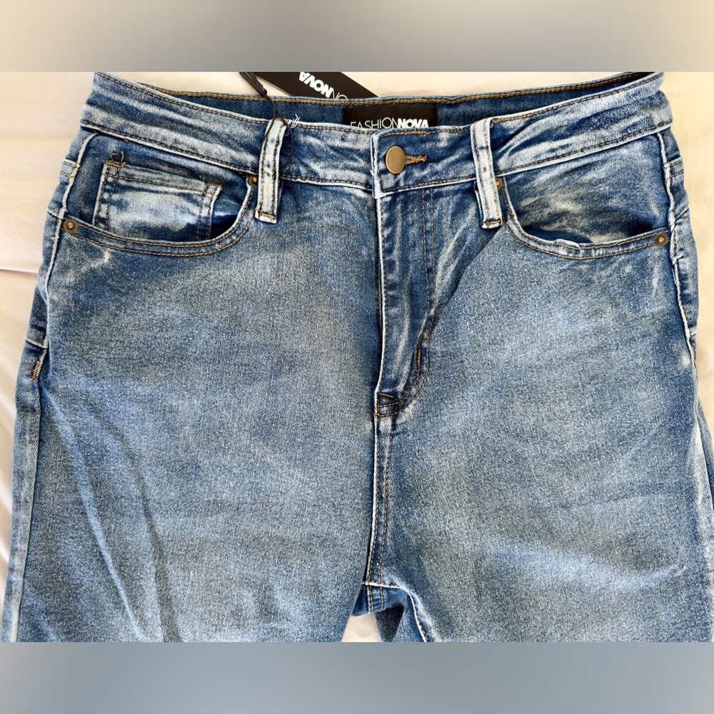 High Rise Light Blue Jeans
